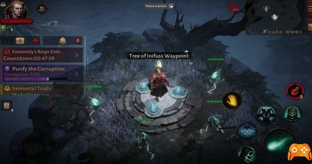 Guia do evento Diablo Immortal Purify the Corruption