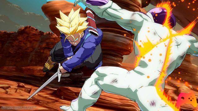 Dramatic scene guide in Dragon Ball FighterZ