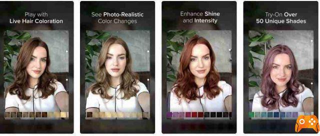 Melhores aplicativos para mudar a cor do cabelo em fotos para iOS