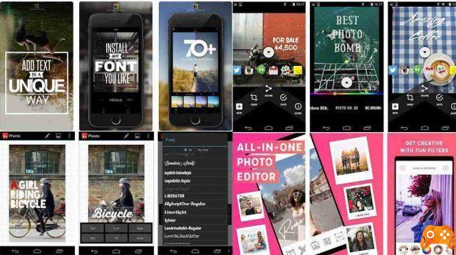 Las mejores apps para añadir texto a tus fotos para Android e iOS
