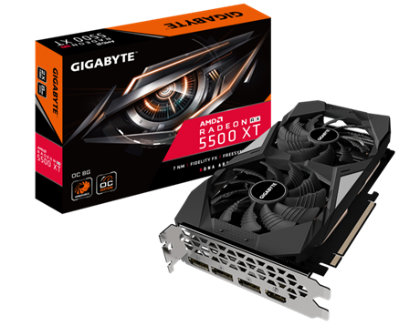 GIGABYTE apresenta Radeon RX 5500 XT