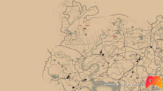 Let's see in detail the map of Red Dead Redemption 2