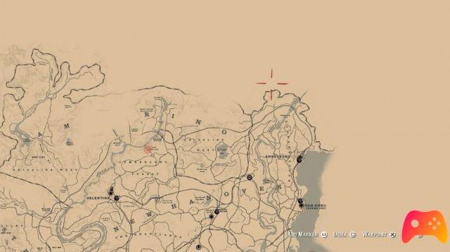 Let's see in detail the map of Red Dead Redemption 2