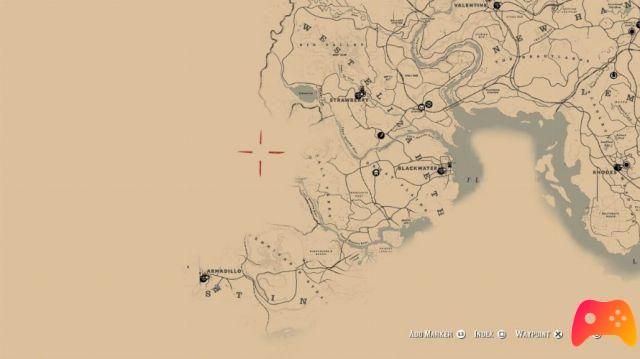 Let's see in detail the map of Red Dead Redemption 2