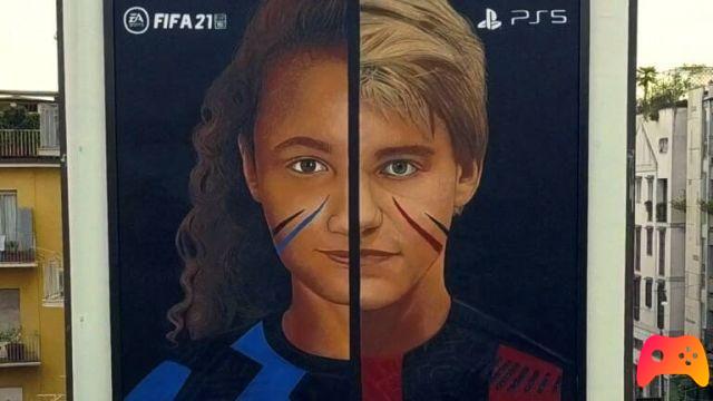 FIFA 21: Milan célèbre l'Inter et Milan avec une peinture murale
