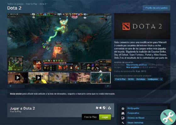 Cómo descargar e instalar Dota 2 en Steam o PC con Windows ¿Dónde puedo descargarlo?