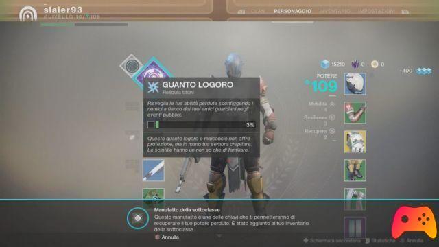 Como obter subclasses no Destiny 2