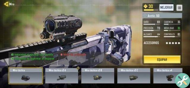 Como obter visão telescópica em Call of Duty: Mobile