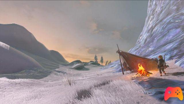 Sobreviva ao frio em The Legend of Zelda: Breath of the Wild