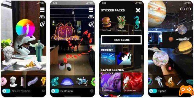 App de realidad aumentada en iPhone X y últimos modelos de iPhone