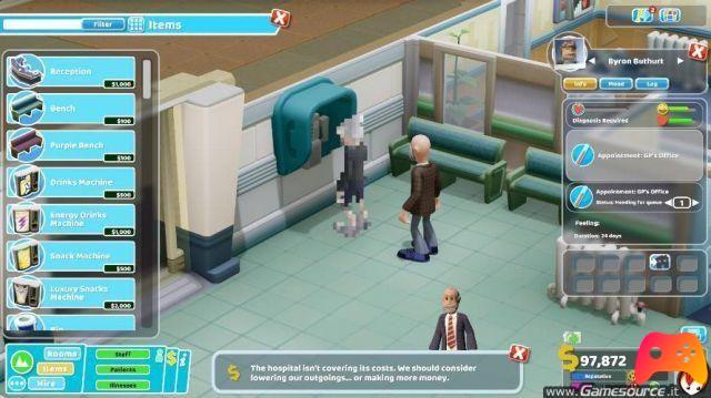 Two Point Hospital - revisão