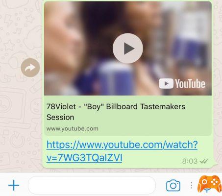 WhatsApp allows you to watch YouTube videos without leaving the chat