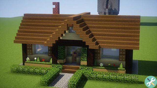 ➤ Como fazer uma casa rústica no Minecraft? - casa rústica 🎮