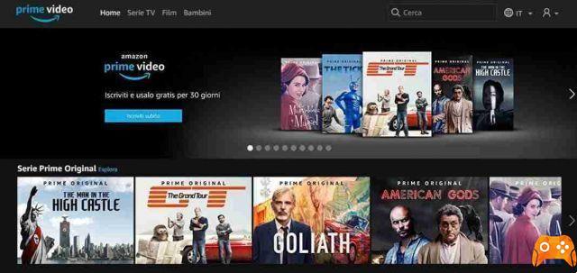 Application Amazon Prime Video pour macOS