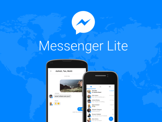 Annonce de Facebook Messenger Lite pour Android