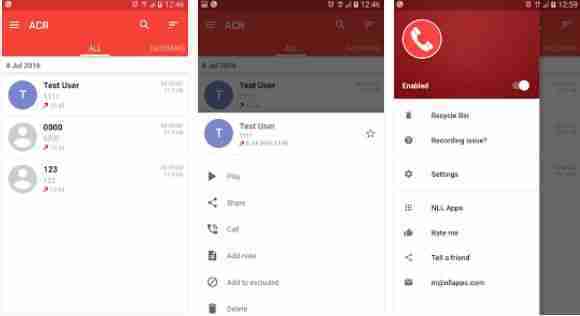 App to record calls on Android