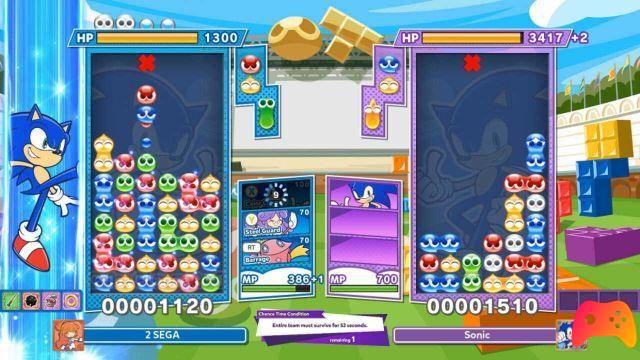 Puyo Puyo Tetris 2: Sonic entre dans la nouvelle mise à jour