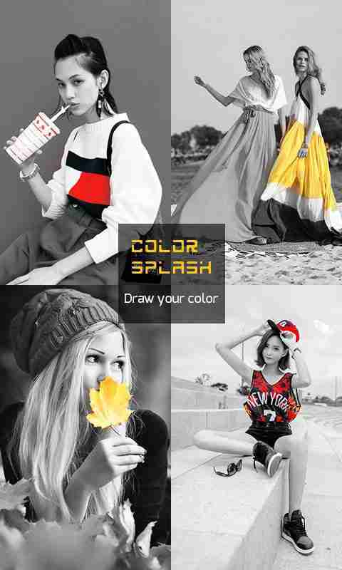 Color Splash Snap Photo Effect télécharger l'éditeur fotografico pour Android