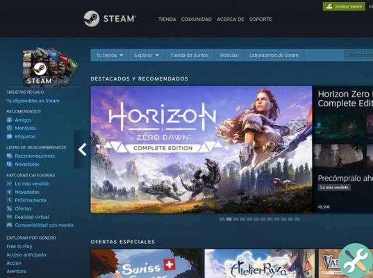 Descargas de Steam: dónde se guardan los juegos en mi PC