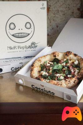 NieR Replicant, made a special pizza for the launch