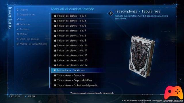 Final Fantasy VII Remake - Guia de Manuais