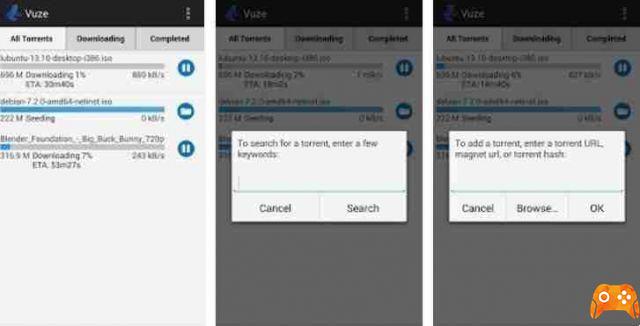 Descarga Torrent smartphone ou tablet Android