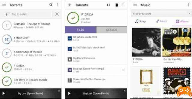 Descarga Torrent smartphone ou tablet Android