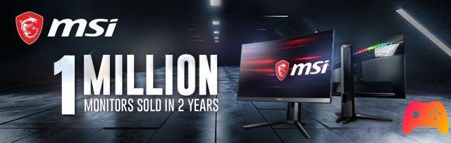 MSI reaches 1 million monitors sold