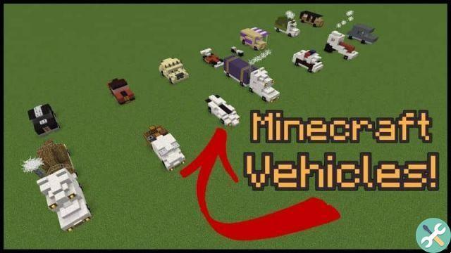 Como fazer um carro esportivo ou de corrida no Minecraft que se move e corre