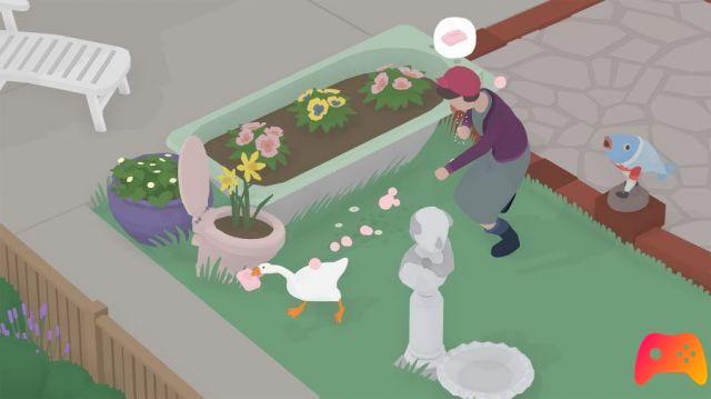 Untitled Goose Game - The objectives in the Courtyards