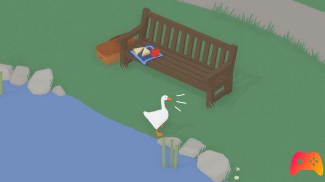 Untitled Goose Game - The objectives in the Courtyards