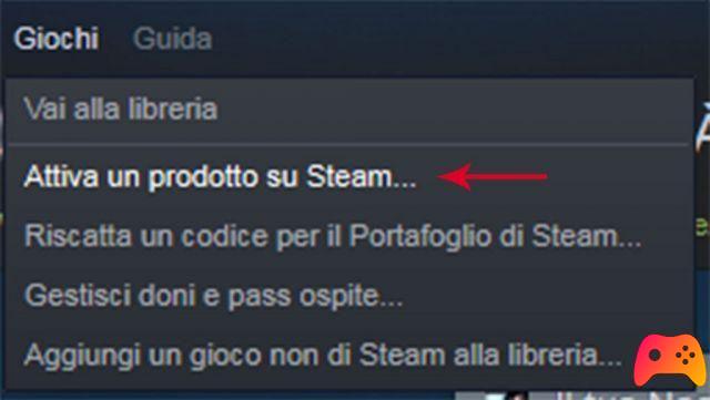 How to redeem a code on Steam