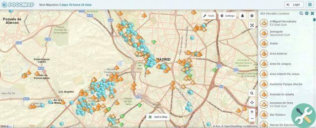 Where to play Pokémon Go? Consult the maps of the world
