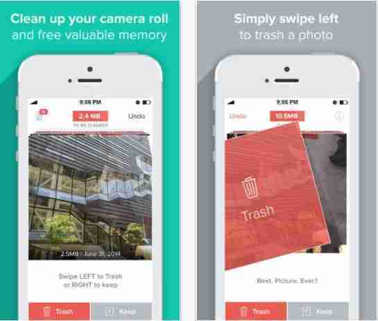 App to manage photos on iPhone: free up storage space