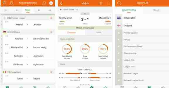 football apps for Android: the best on PlayStore