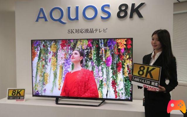 SHARP presents the new AQUOS 8K LCDs