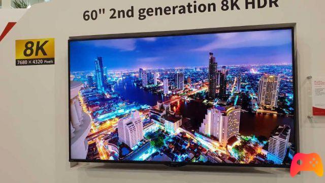 SHARP presenta las nuevas pantallas LCD AQUOS 8K