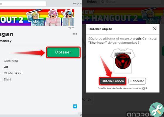 ➤Como resgatar códigos de roupas no Roblox e obter itens grátis