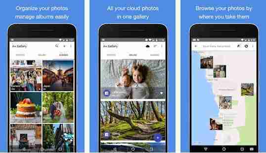 App to order photo gallery on Android