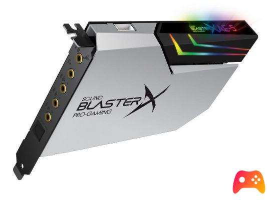 Creative Sound BlasterX AE-5 P. devient blanc