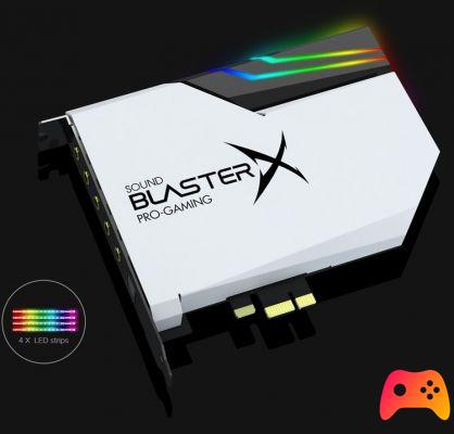 Creative Sound BlasterX AE-5 P. fica branco