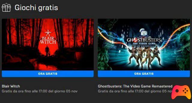 Blair Witch and Ghostbuster for free at Epic Games