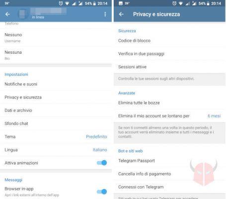 Comment supprimer un compte Telegram