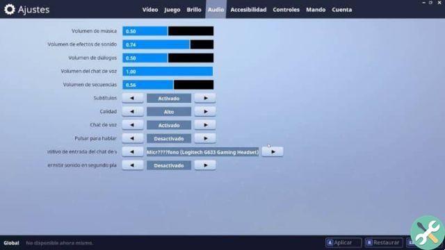 How to talk to other people in Fortnite - Activate the microphone in Fortnite