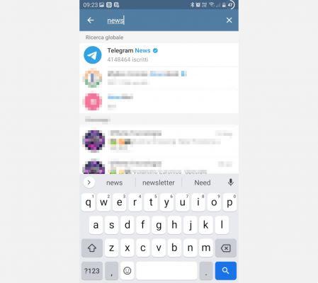 Cómo buscar en Telegram