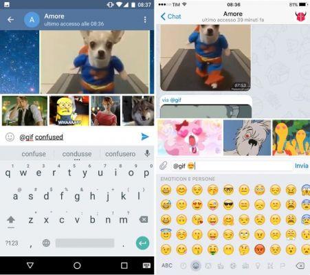 Como usar o bot GIF no Telegram