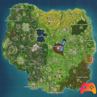 Trouvez le trésor de Salty Springs à Fortnite