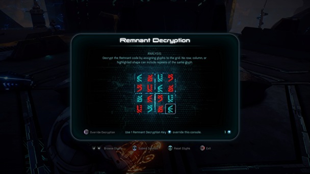 Como resolver quebra-cabeças remanescentes em Mass Effect Andromeda