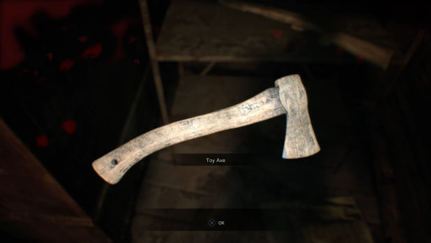 How to use the Toy Ax in Resident Evil 7