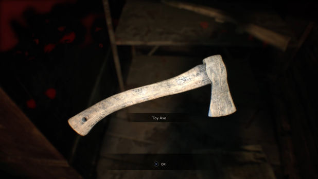 Cómo usar el hacha de juguete en Resident Evil 7